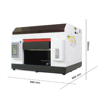 AC100-230V A3 UV Flatbed Printer A4 Small T-Shirt Printing with Rotating 3D T Shirt Stereo Printer Color Inkjet Printer