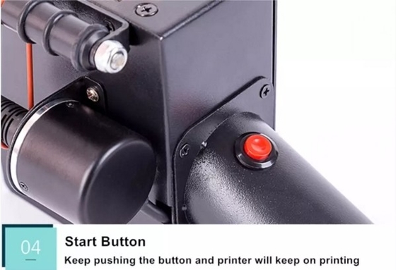 Fast Dry Ink Portable Handheld Thermal Inkjet Printer for Online Printing of Images Pictures QR Codes and Serial Numbers