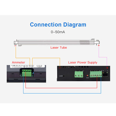 DC5V LED Digital Ammeter , 50MA Mini Digital Voltmeter Ammeter