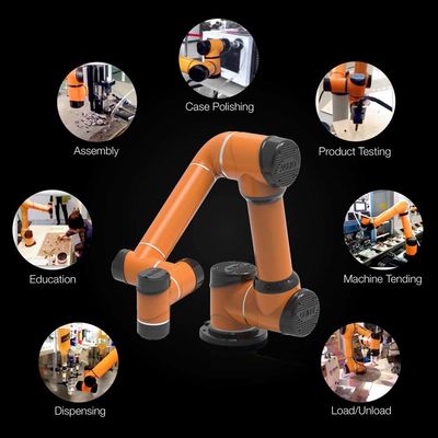 IP54 Six Axis Robot Arm , 200 Watts Aluminum Robot Arm Harmonic Drive