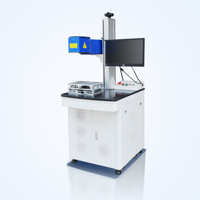 Metal Marking Fiber 3D Laser Engraving Machine 50W On Curve Metal