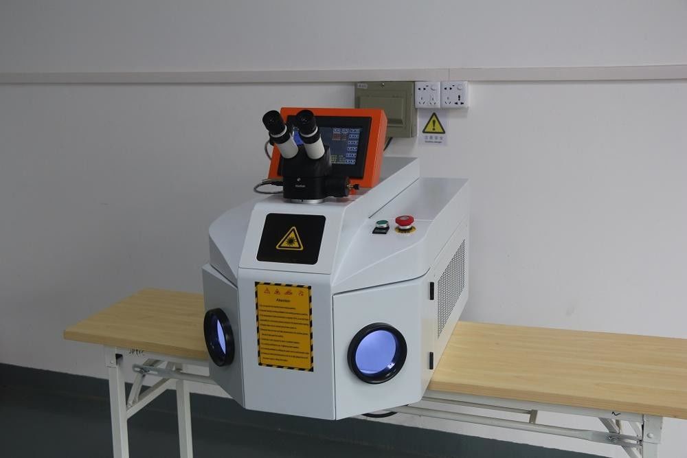 220V Jewelry Laser Welding Machine , 200W Gold Laser Soldering Machine